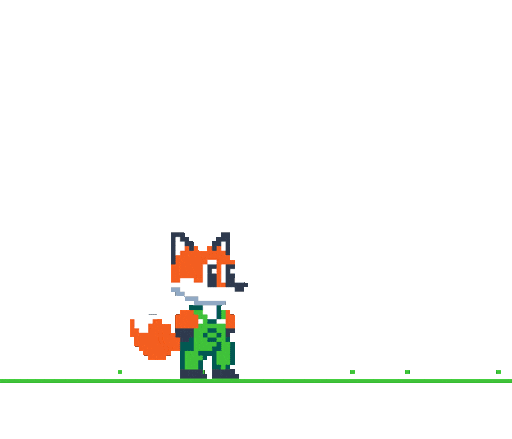 Super Mario Fox Sticker by Surf INC.