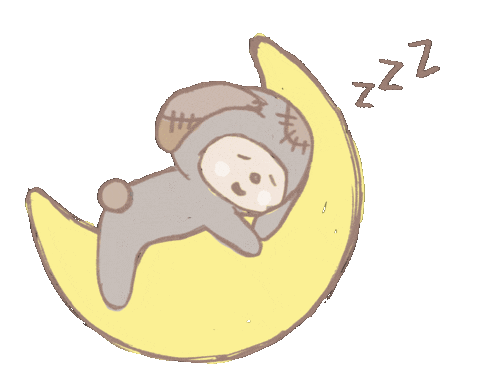 Night Hug Sticker