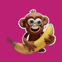 Hungry Monkey GIF