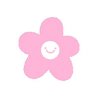 Happy Flower Sticker