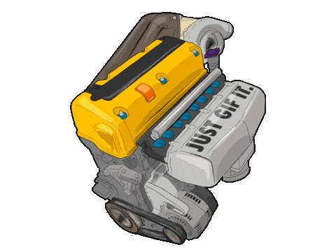 Honda Racing Sticker by kneapolitan