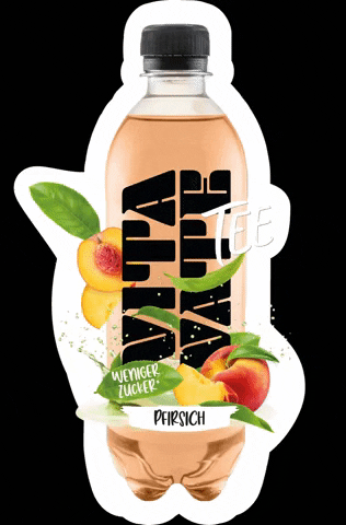 vitavateofficial giphygifmaker tea peach tee GIF