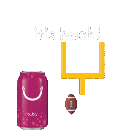 Back To School Football Sticker by bubly