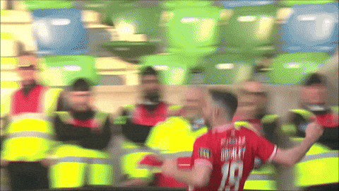 Celebration Congratulations GIF by Cliftonville Football Club
