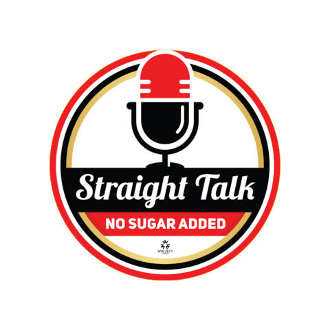 Podcast No Sugar Added Sticker by WINJECT