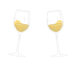 White Wine Cheers Sticker by J. Lohr Vineyards & Wines