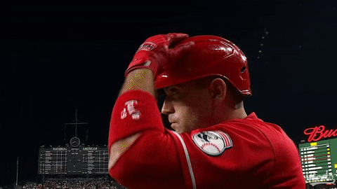 Yell Joey Votto GIF by Cincinnati Reds