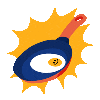 Good Day Eating Sticker by Yeremia Adicipta