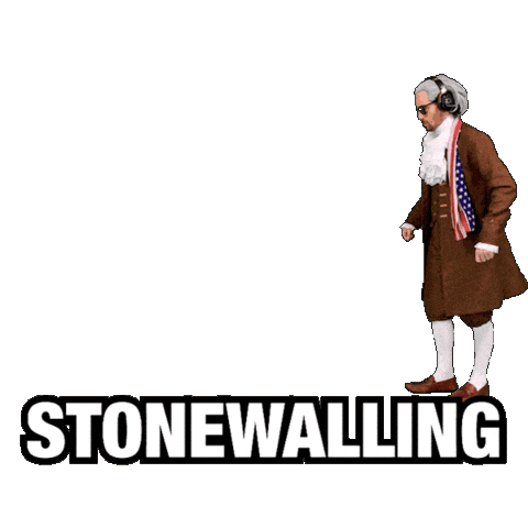 Stonewalling Sticker