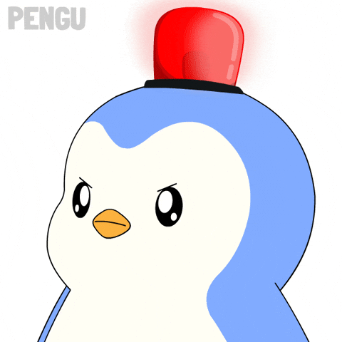 Flashing Breaking News GIF by Pudgy Penguins