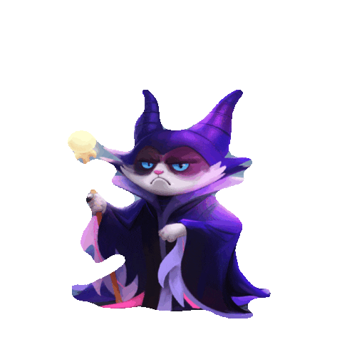 grumpy cat STICKER by imoji