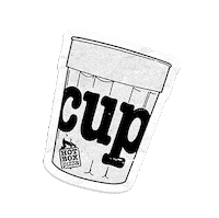 hotboxpizza cheers pizza yay cup Sticker