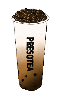 Stay Fresh Bubble Tea Sticker by Presotea