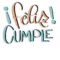 Feliz Cumple Sticker