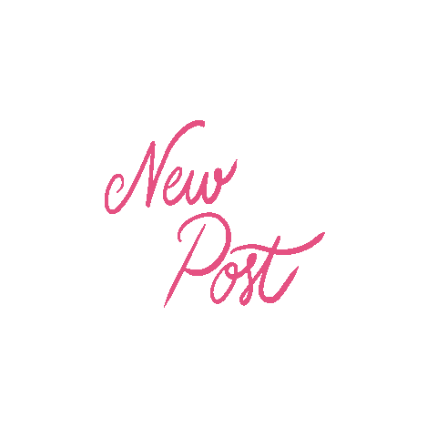 Pink New Post Sticker by La Petite Epicerie