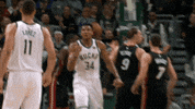 Happy Milwaukee Bucks GIF by NBA