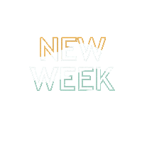 Week Newweek Sticker by Akimera