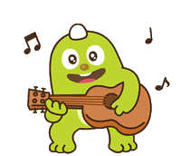 Excited Dinosaur Sticker by NONGHYUP BANK