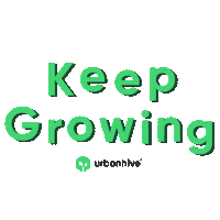urbanhive plants fresh grow keepgrowing Sticker