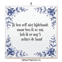 Nl Spreuk Sticker by Tegelspreuken.nl