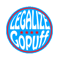 Smoke Legalize Sticker by Gopuff