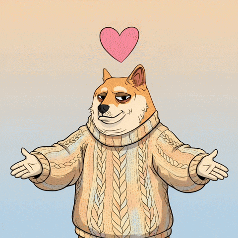 Shiba Inu Love GIF by Doge Pound
