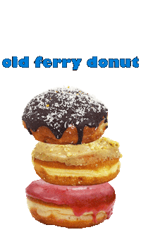 Donuts Sticker by OLD FERRY DONUT