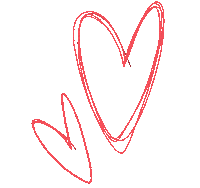 Heart Love Sticker by haenaillust