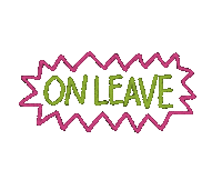 Vacation Type Sticker