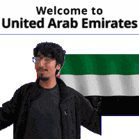 United Arab Emirates Ae Sticker