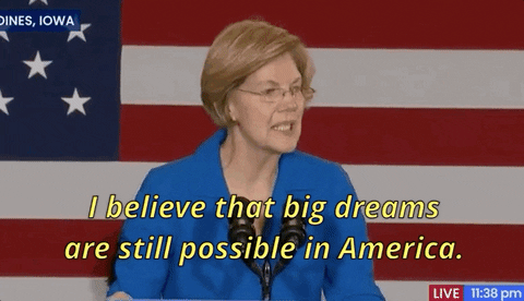 Elizabeth Warren Speech GIF