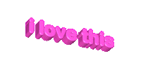 Happy I Love Sticker