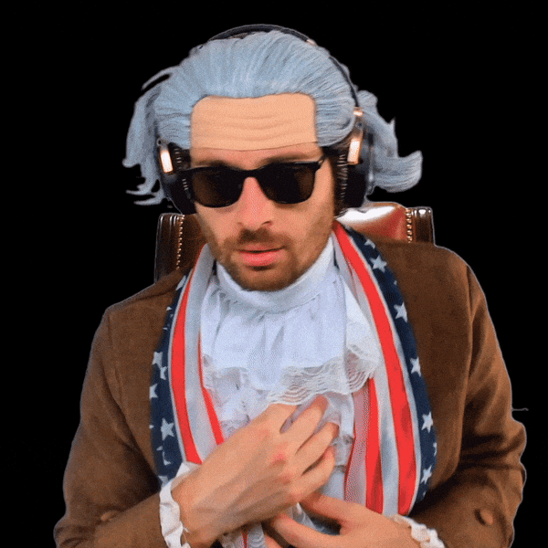 Looking Around Double Take GIF