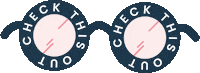 Pink Check It Out Sticker by pinkstudios