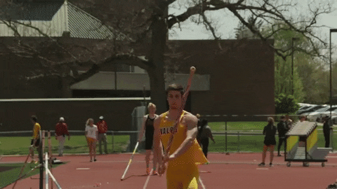 Jump Track GIF by Valparaiso University