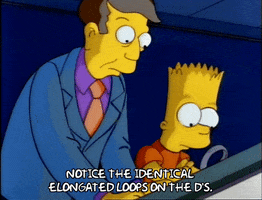 Talking Season 3 GIF by The Simpsons