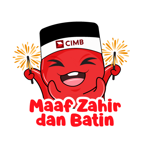 CIMBBank raya hari raya selamat hari raya octo GIF