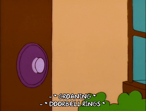 season 8 doorbell GIF