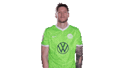 Check This Out Look Here Sticker by VfL Wolfsburg