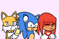 Tails Knuckles GIF by RuloCapirulo