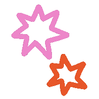 Stars Glow Sticker