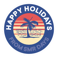 SMRDays christmas summer xmas vacation Sticker