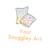 Pillow Kids Art Sticker by Artispique | Preserve Kids’ Artwork