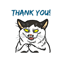 Thanks Thank You Sticker