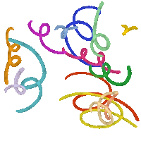 alinnerodrix party birthday colorful colors Sticker