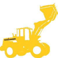 maxloaderoficial brasil agro agricultura obra Sticker