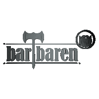 barTbaren style beard cap streetwear Sticker