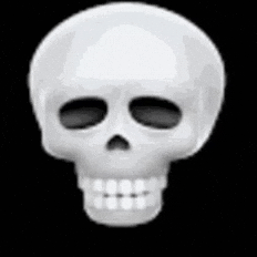 Shocked Skull GIF