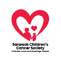 Childhood Cancer Sticker by Sarawak Children's Cancer Society
