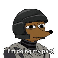 Starship Troopers Sticker Sticker by HegeCoin